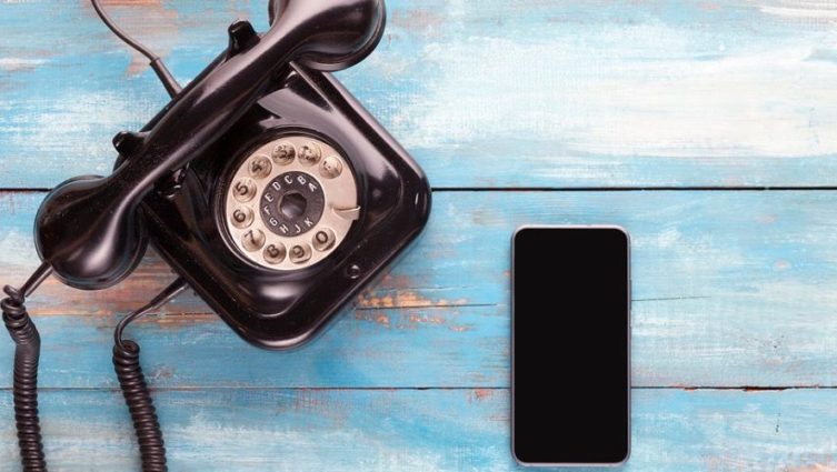 O telefone ontem hoje e amanhã