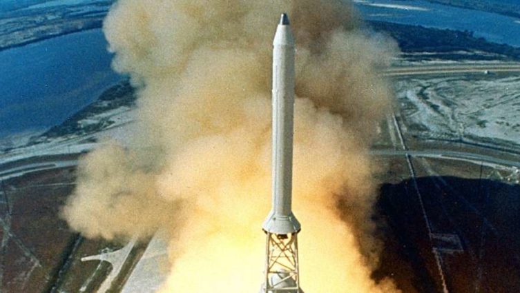 Lançamento da Apollo 11 no espaço