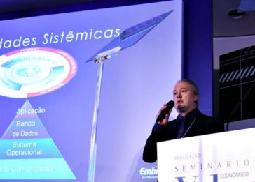 yanis stoyannis, da embratel, palestra sobre lgpd e os desafios de adequação para as empresas