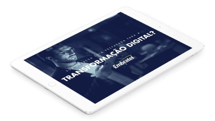 Imagem da capa do e-book Transformação Digital?