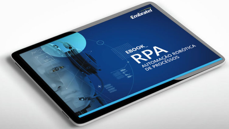 Capa do e-book RPA Automação Robótica de Processos