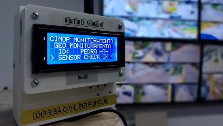 sensor de movimento de encostas