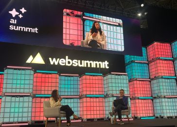 Cathy Li fala sobre IA e envelhecimento populacional durante o Web Summit Rio 2026